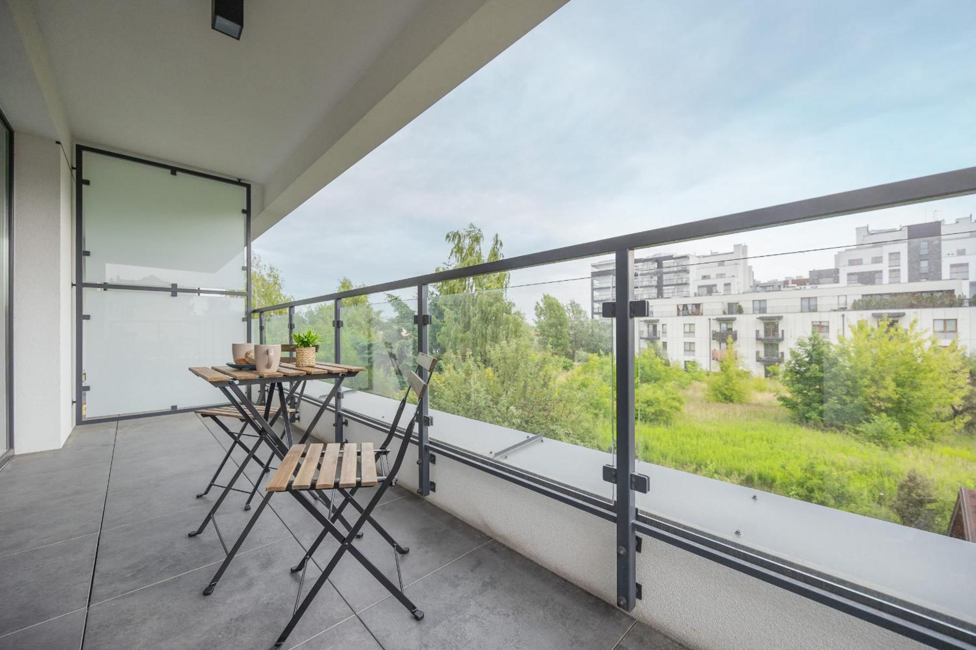 Bright & Modern With Balcony In Bemowo District By Renters Warszawa